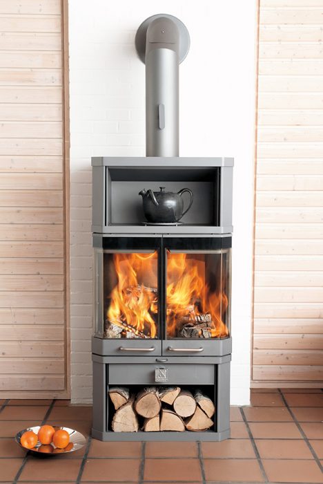 Poêle à bois Dan Skan CLN acier - Atre & Loisirs