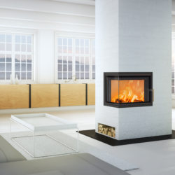 Insert à bois, insert à buches, insert de cheminée, foyer fermé Scan 5003, Jotul, Atre et loisirs installateur en Savoie et Isère, 73 et 38, 74